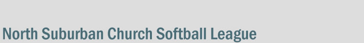 North Suburban Church Softball League